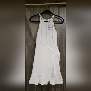Speechless XS winter white tank style party dress
